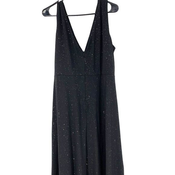 Ever Pretty 3X Maxi Gown Dress Evening Event Slit V-neck Sparkle RHH10580 - Picture 6 of 7